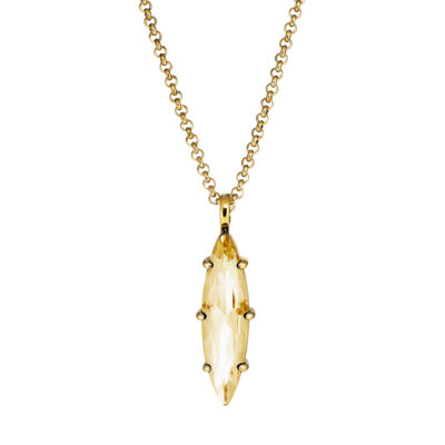 Dyrberg/Kern - Halsband Takeshi silver/guld