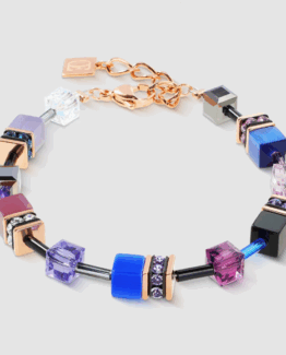Coeur de lion - Armband Purple blue