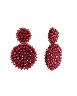 By Jolima - Stålörhänge Sanremo Wine red