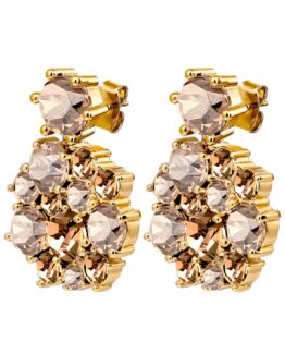 Dyrberg/Kern- Örhänge Freesia golden