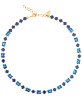 Caroline Svedbom - Halsband Diora recreated blue combo