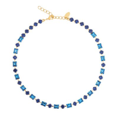 Caroline Svedbom - Halsband Diora recreated blue combo