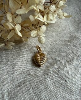 18K Vintage - Hängsmycke hjärta