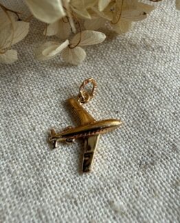 18K Vintage - Hängsmycke flygplan