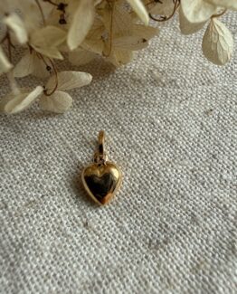 18K Vintage - Hängsmycke hjärta