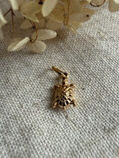 18K Vintage - Hängsmycke Sköldpadda