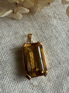 18K Vintage - Hängsmycke