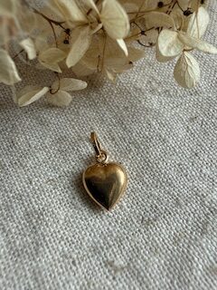 18K Vintage - Hängsmycke hjärta