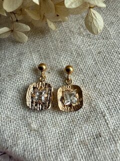 18K Vintage - Örhängen