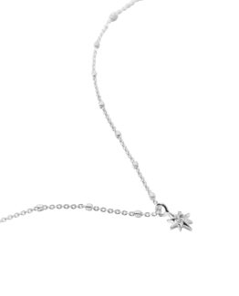 Syster P- Silverhalsband North Star silver/guldpläterat