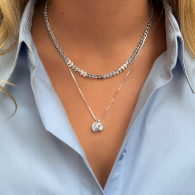 Syster P - Silverberlock Månadsberlock silver