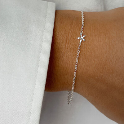 Drakenberg Sjölin-Silverarmband Etoile