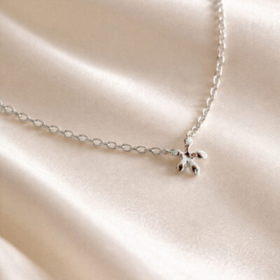 Drakenberg Sjölin - Silverhalsband Etoile drop neck