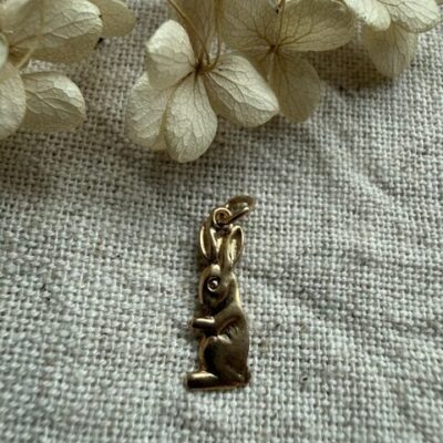 18K Vintage - Hängsmycke Hare