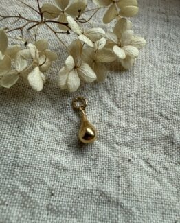18K Vintage - Hängsmycke droppe