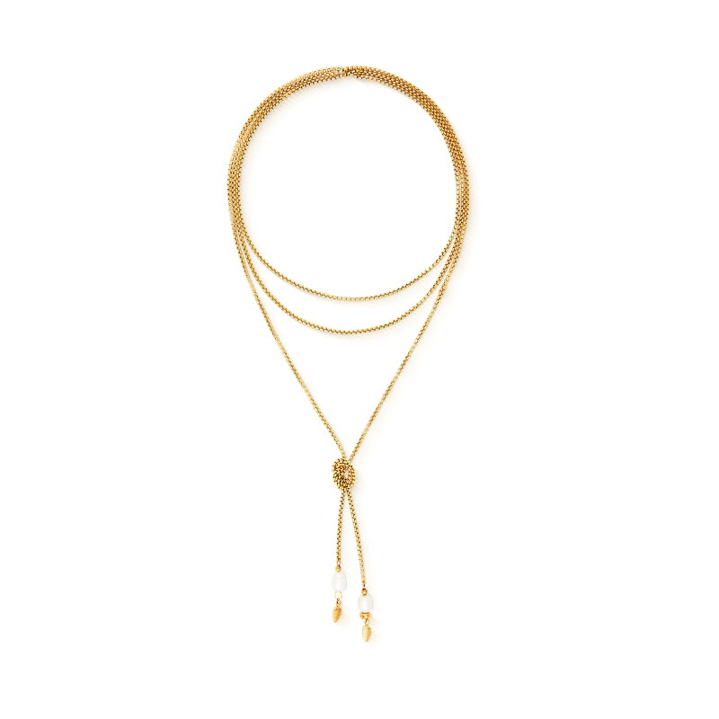 Coeur de Lion - Halsband Serene Knot chain
