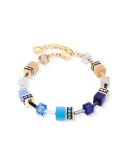 Coeur de lion - Armband Multicolour Beige Blue