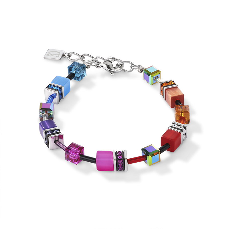 Coeur de lion - Armband Multicolour Rainbow
