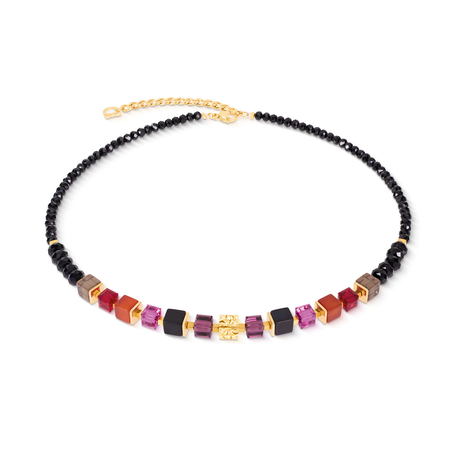 Coeur de Lion - Halsband Red Purple