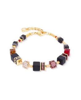 Coeur de lion - Armband Black red