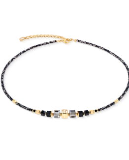 Coeur de Lion - Halsband Black Gold