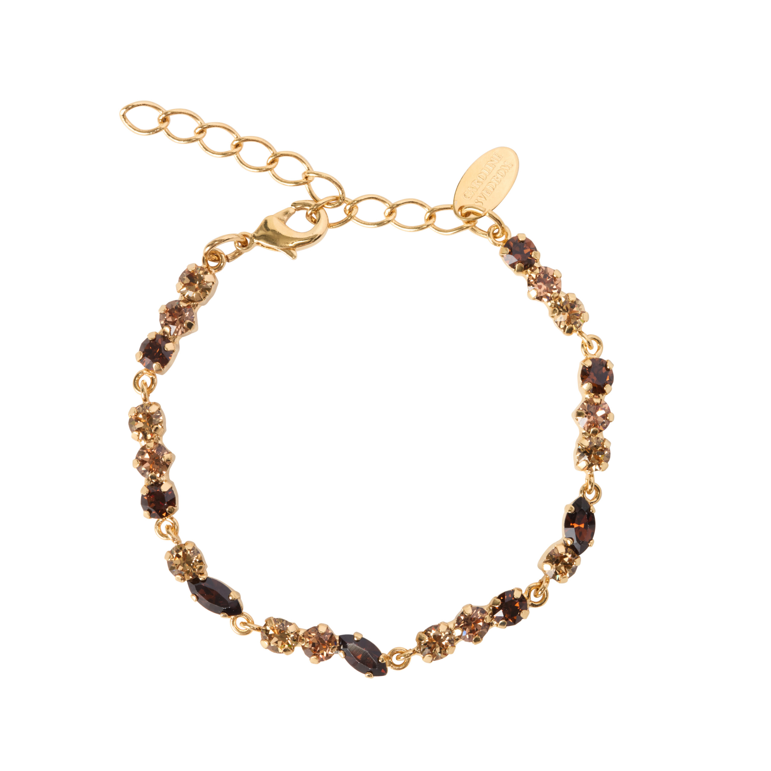 Caroline Svedbom - Armband Alelia ReC Topaz combo