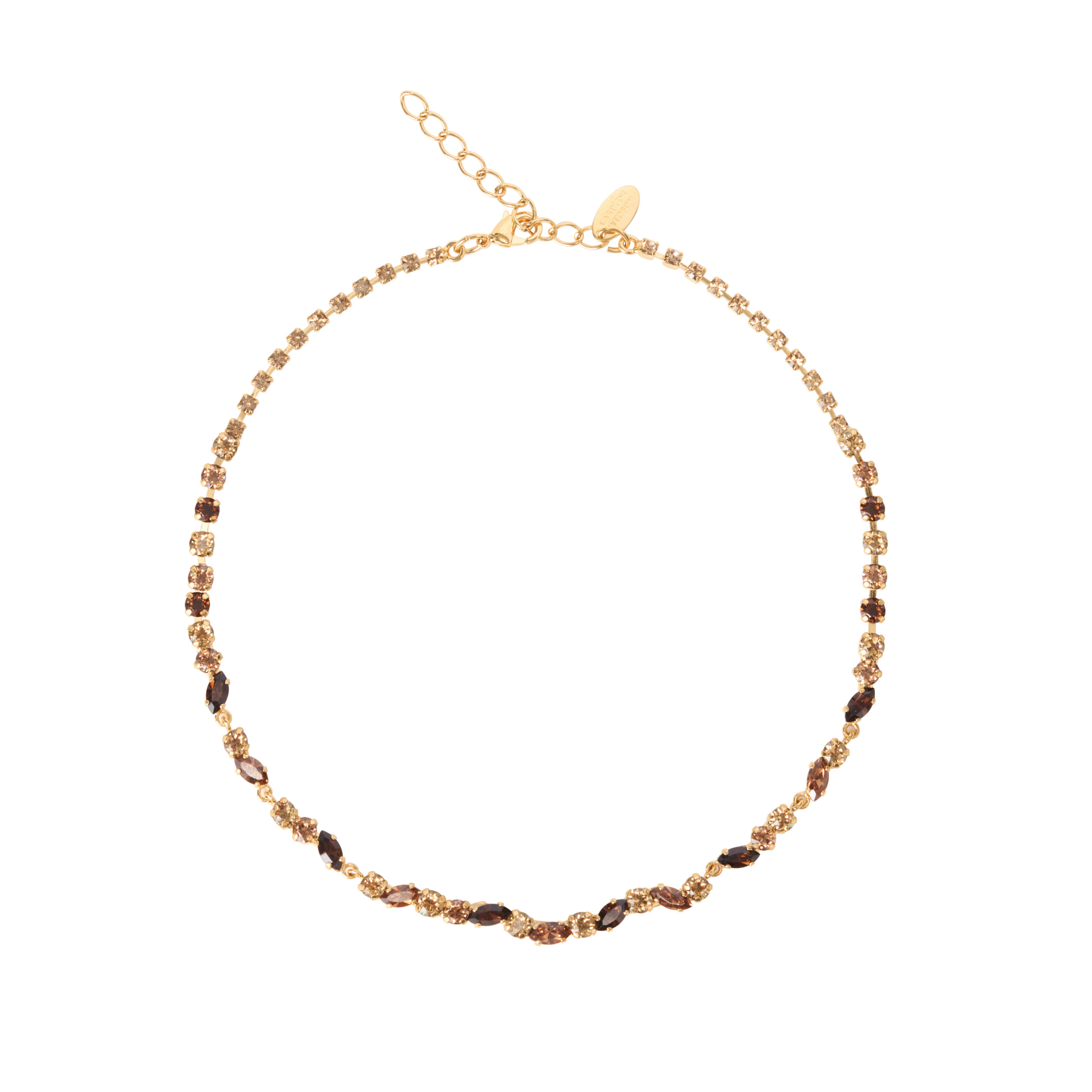 Caroline Svedbom - Halsband Alelia ReC Topaz combo