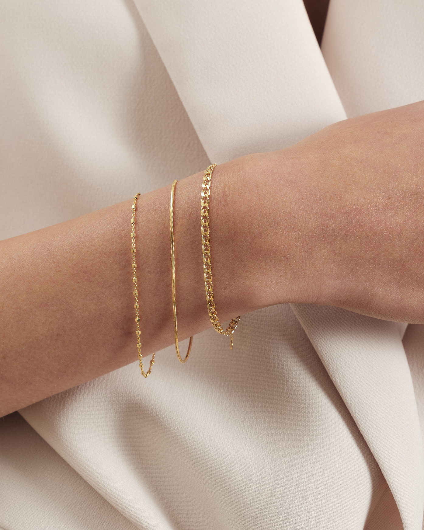 Syster P- Armband Sheer station silver/guldpläterat