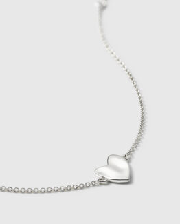 Syster P- Armband FRIENDS heart silver/guldpläterat