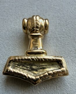 18K Vintage - Hängsmycke Tors hammare