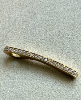 18K Vintage - Hängsmycke med briljanter