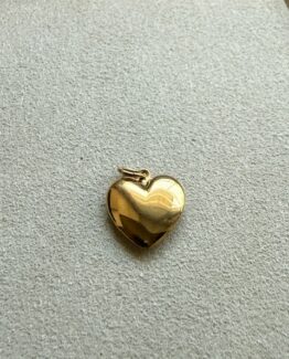 18K Vintage - Hängsmycke hjärta