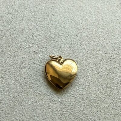 18K Vintage - Hängsmycke hjärta