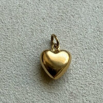 18K Vintage - Hängsmycke hjärta