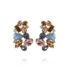 Isolina Earrings Smoked Blue Combo Gold (1)
