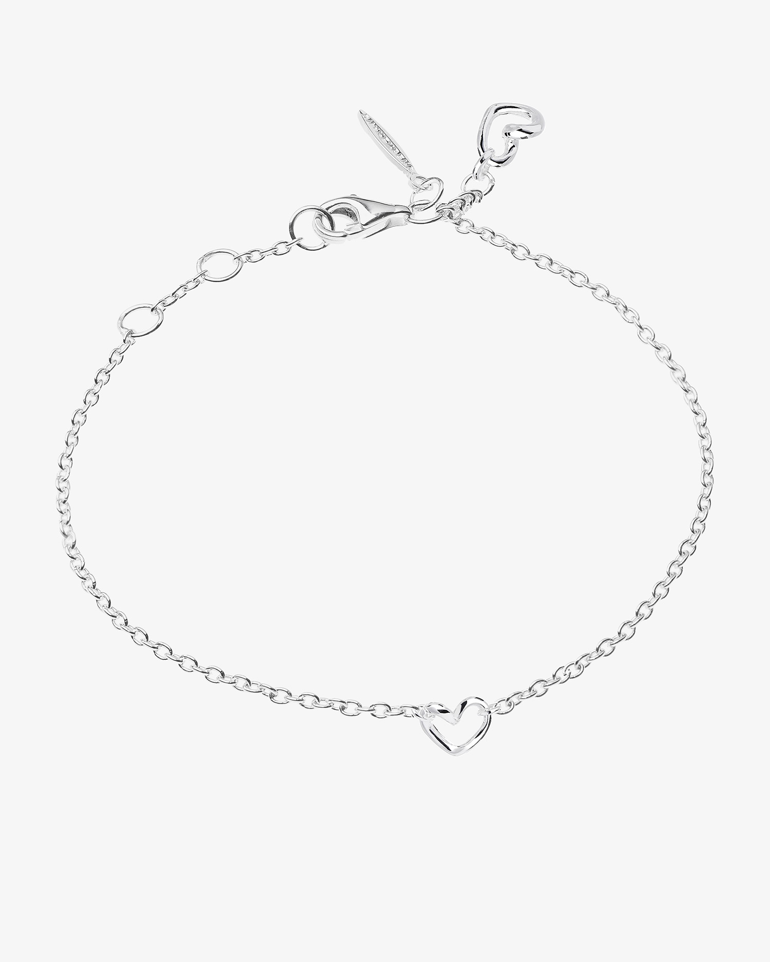 Drakenberg Sjölin-Silverarmband Love Vibe petite brace