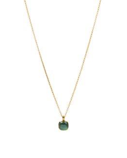 Syster P- Halsband Lumera Blågrön fluorit