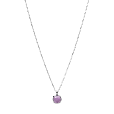 Syster P- Halsband Lumera Rosa ametist