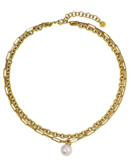 Dyrberg/Kern - Halsband Aurelia white pearl