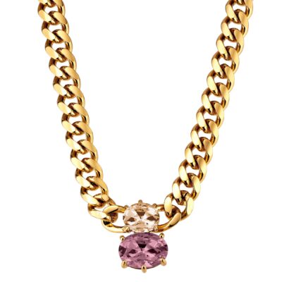 Dyrberg/Kern - Halsband Holl rose sand