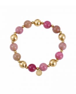 Bud to Rose- Armband Kelly rosa/guld