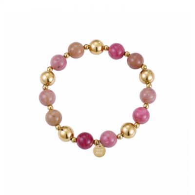 Bud to Rose- Armband Kelly rosa/guld