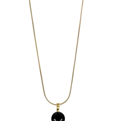 astrid&agnes - Stålhalsband Gina gold