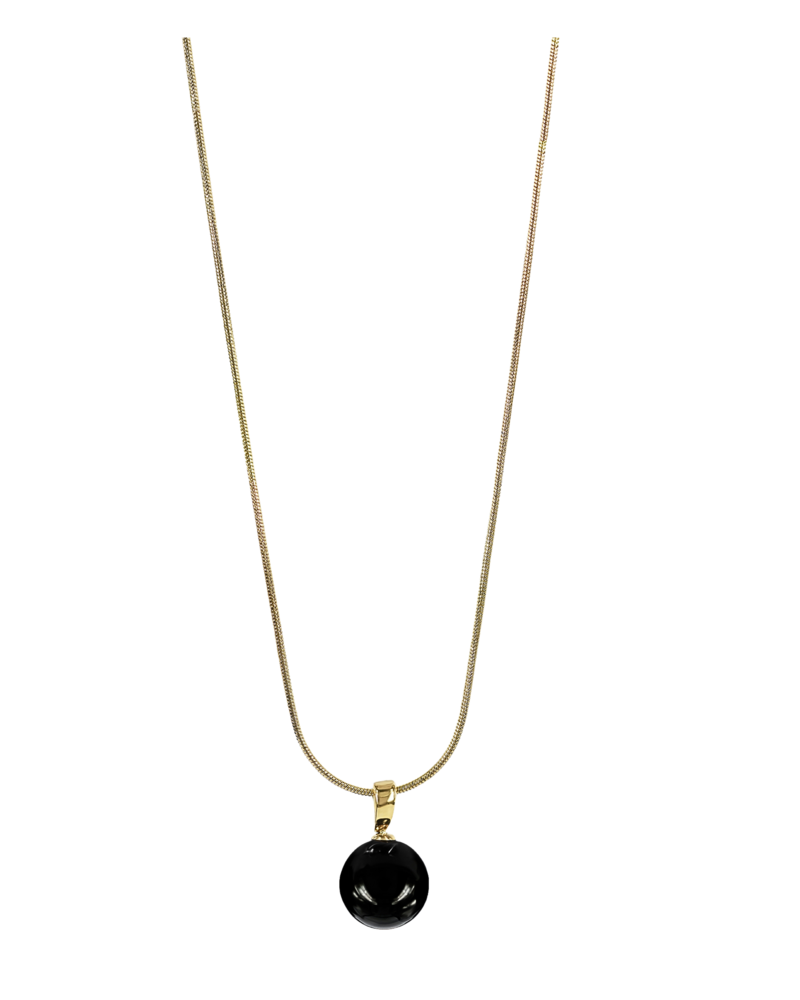 astrid&agnes - Stålhalsband Gina gold