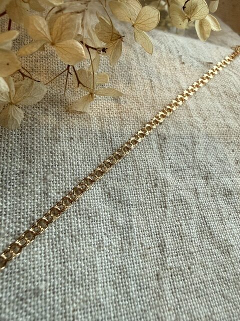 18K Vintage - Vristlänk Bismark 23 cm