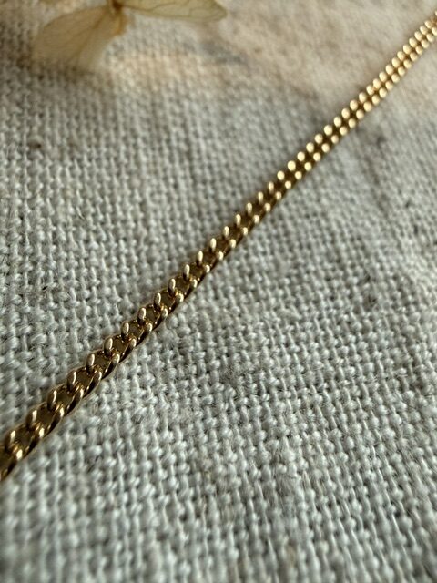 18K Vintage - Armband pansar 20cm