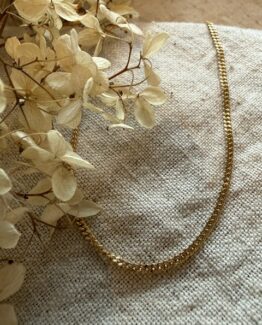 18K Vintage - Halsband Pansar 51cm