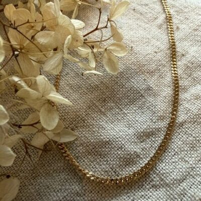 18K Vintage - Halsband Pansar 51cm