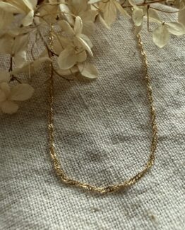 18K Vintage - Halsband Singapore 43cm