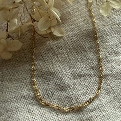 18K Vintage - Halsband Singapore 43cm
